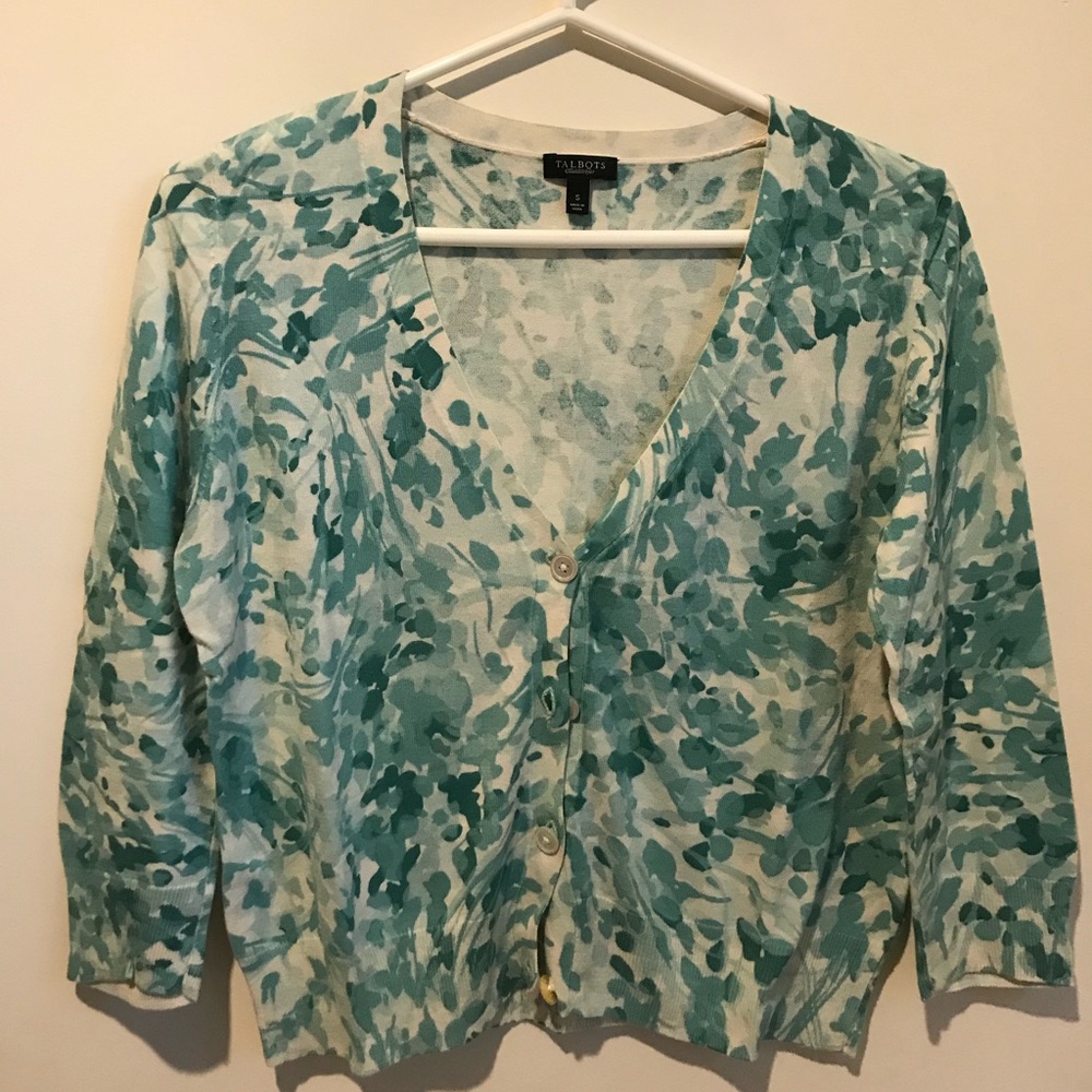 Talbots Button up Cardigan